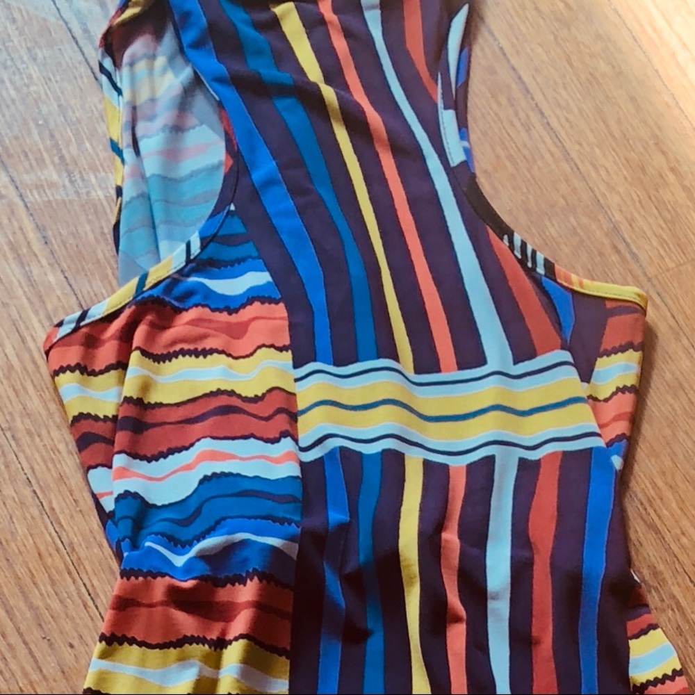 Multi-Color Maxi Dress - Picture 3 of 4